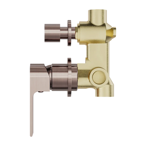 NERO Bianca Shower / Bath Mixer with Separate Diverter - Various Colours