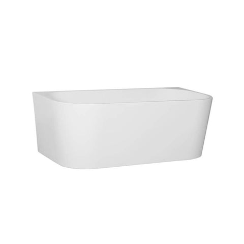 Back to Wall Freestanding Bath 1400 / 1500 / 1700 - Matte White