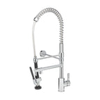Gentec JETFLF1200C Lead Free DZR Brass Hob Mounted Pre-Rinse Unit w/ Pot Filler – Compact
