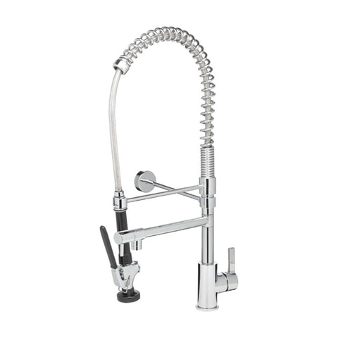 Gentec JETFLF1200C Lead Free DZR Brass Hob Mounted Pre-Rinse Unit w/ Pot Filler – Compact