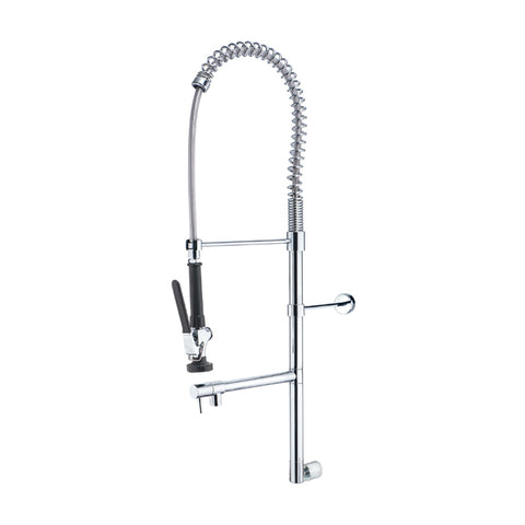 Gentec JETFLF5000 Lead Free DZR Brass Wall Mounted Pre-Rinse Unit w/ Pot Filler