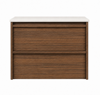 Luna 900 Wall Hung Wooden Vanity