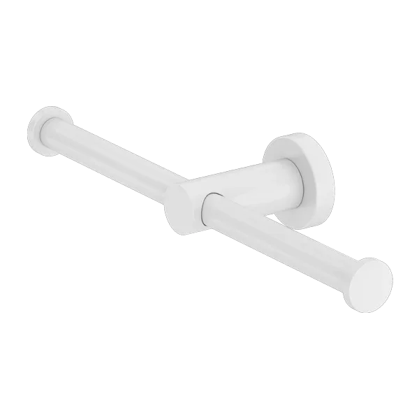 Round Twin Toilet Roll Holder