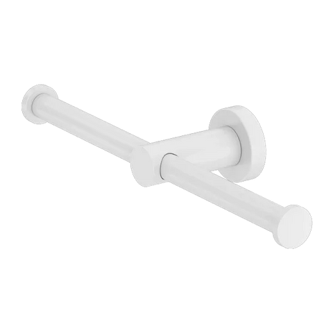 Round Twin Toilet Roll Holder - Various Colours
