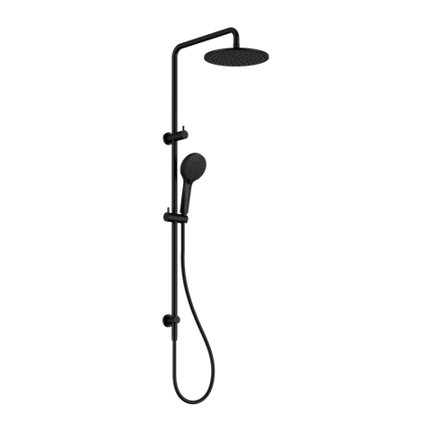 Nero Round Twin Shower Rail - Various Colours