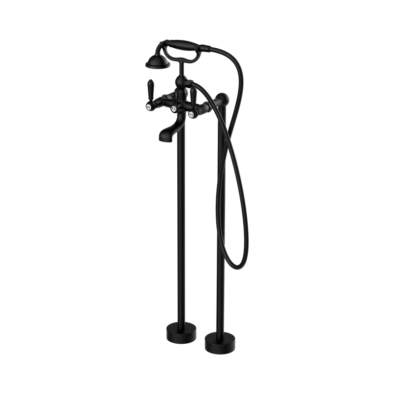Nero York Freestanding Bath Mixer / Filler with Hand Shower - Various Colours