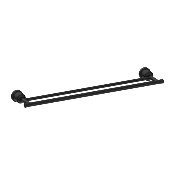 York Double Towel Rail 600mm - Various Colours