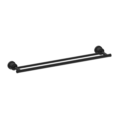 York Double Towel Rail 600mm - Various Colours