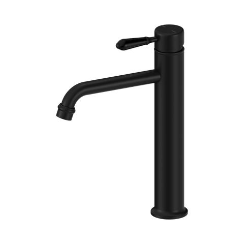 Nero Tapware TBM38 Classic Round Tall Basin Mixer (Curved Spout) - Various Colours