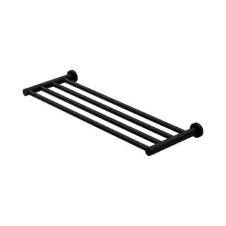 Round Non Heated Towel Rack (4 Bars) - Various Colours