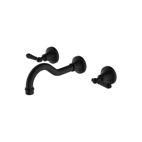 Nero York Wall Basin/Bath Spout - Various Colours