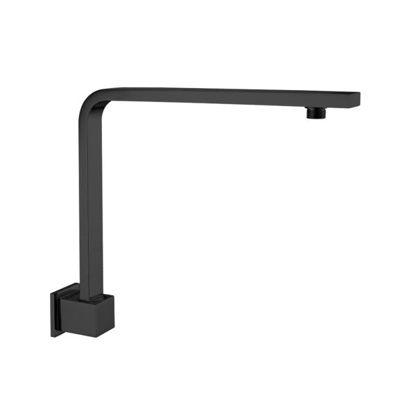 Square High-Rise Overhead Shower Arm - Various Colours