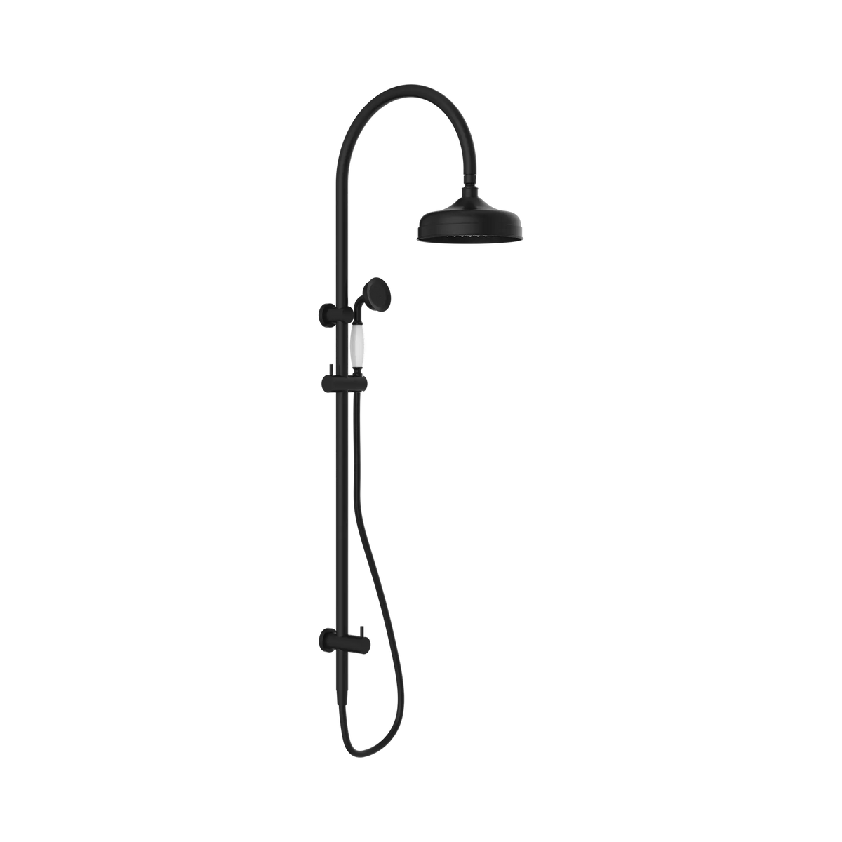 Nero York Vintage Dual Shower Rail