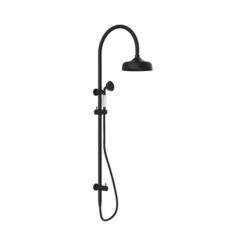 Nero York Vintage Dual Shower Rail - Various Colours