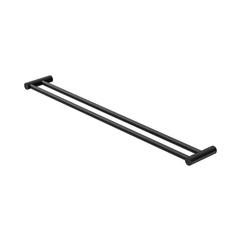 Mecca New Double Towel Rail 600mm / 800mm - Various Colours