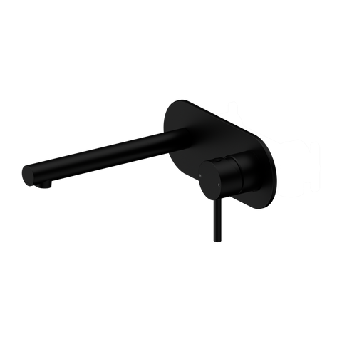 Nero Tapware WBM45 Dolce II Round Wall Basin/Bath Mixer Set w/ Spout - Various Colours