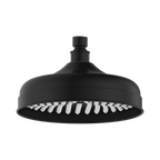 Heritage Round Overhead Shower Head 200mm - Various Colours