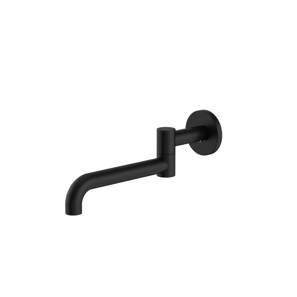 Nero Mecca Round Bath Wall Swivel Spout - Various Colours