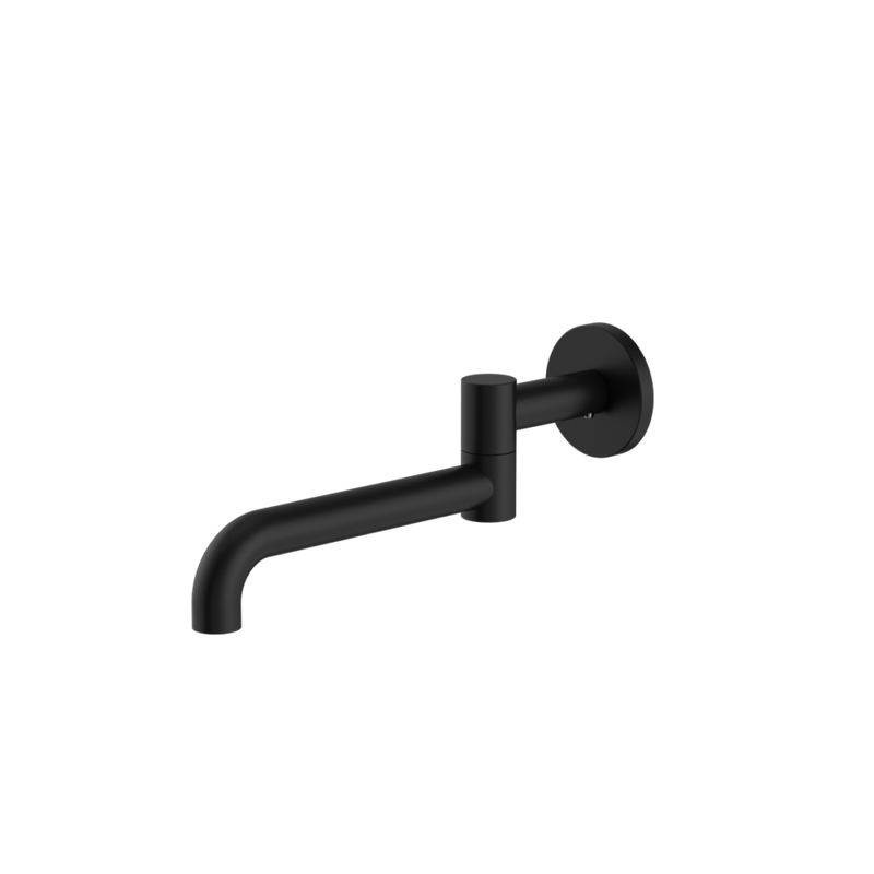 Nero Mecca Round Bath Wall Swivel Spout - Various Colours