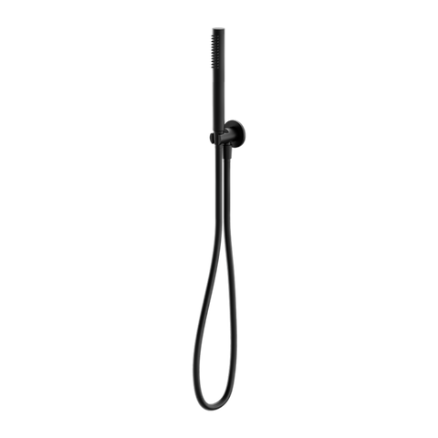 Nero Round Slim Hand Shower On Holder - Various Colours