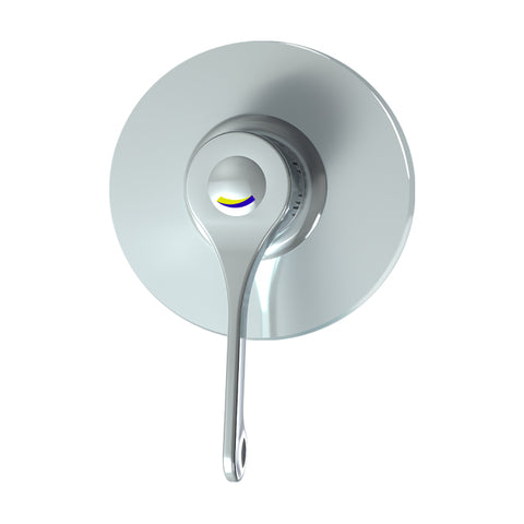 Gentec MVPMLF20100 Lead Free DZR Brass In-Wall Point-of-Use Thermostatic Mixing Shower w/ 100mm Lever