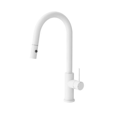 Mecca Pull Out Sink Mixer With Vegie Spray Function- Various Colours
