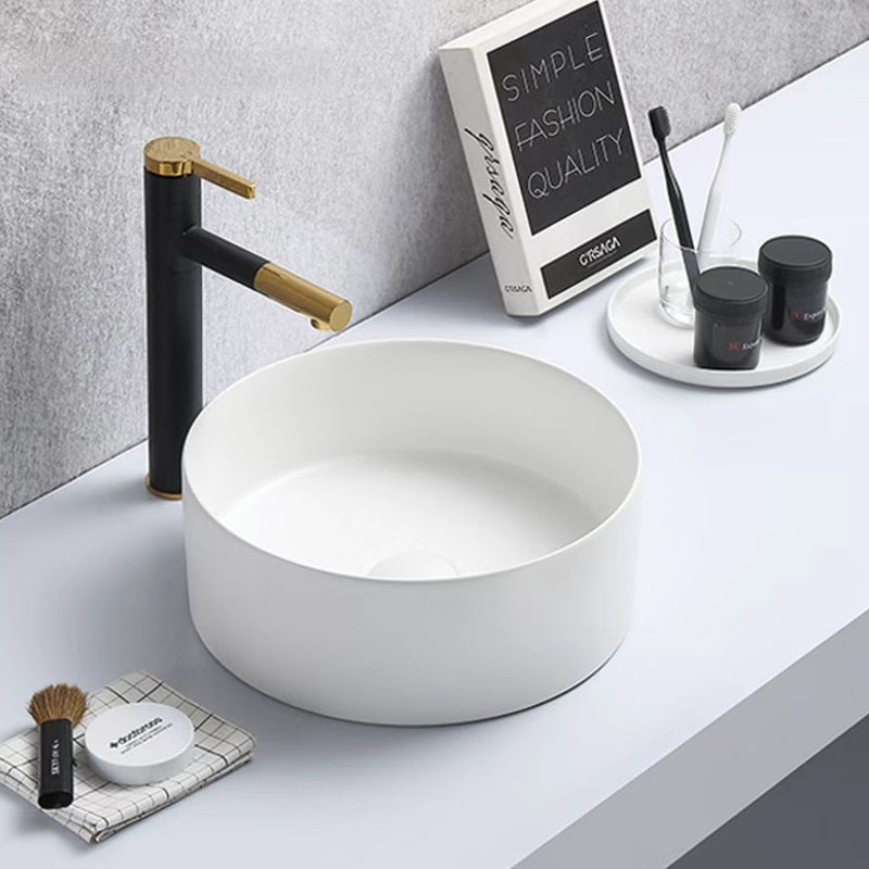 Timo Above Counter Ceramic Basin 301x301mm - Various Colours