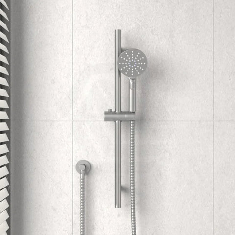 Round Shower Rail with 3 Mode Handheld Shower Set