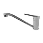 Gentec NGMLF3500 Lead Free DZR Brass Hob Mounted Low Line Swivel Spout Sink Mixer w/ Yellow and Blue Printed Handle