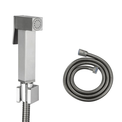 Square Toilet Bidet Hand Spray Kit - Various Colours