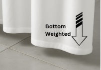 Care Shower Curtain Rail Set