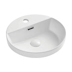Illusia Round Inset Basin 390x390mm - Gloss White