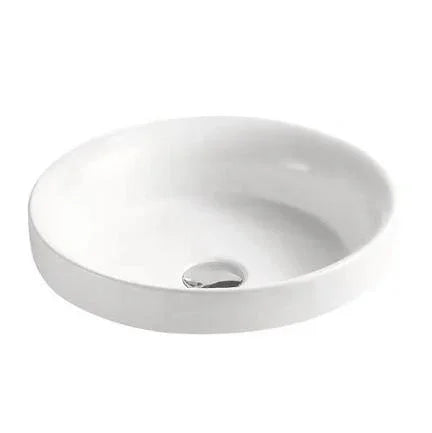 Cirrus Round Semi-Inset Basin 400x400mm - Gloss White
