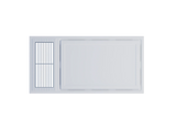 Exhaust Fan/Light/Heater 3-in-1 Bathroom Heater (Enhance Performance) with Air heating