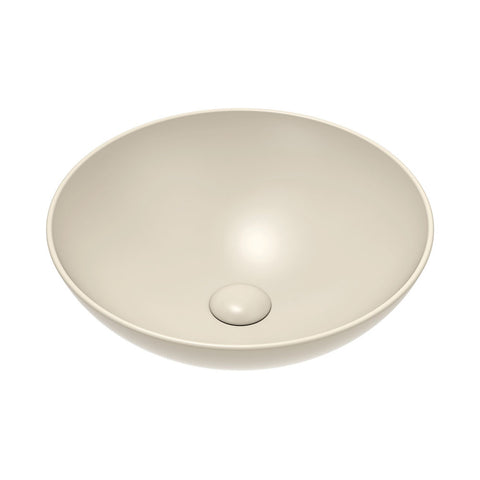 Axis Round Above Counter Ceramic Basin 400x400mm - Various Colours