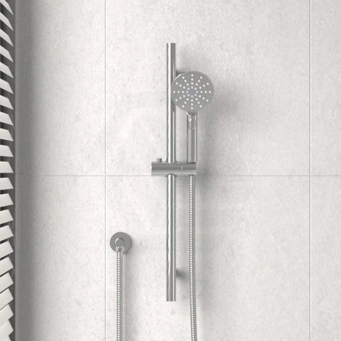 Round Shower Rail with 3 Mode Handheld Shower Set
