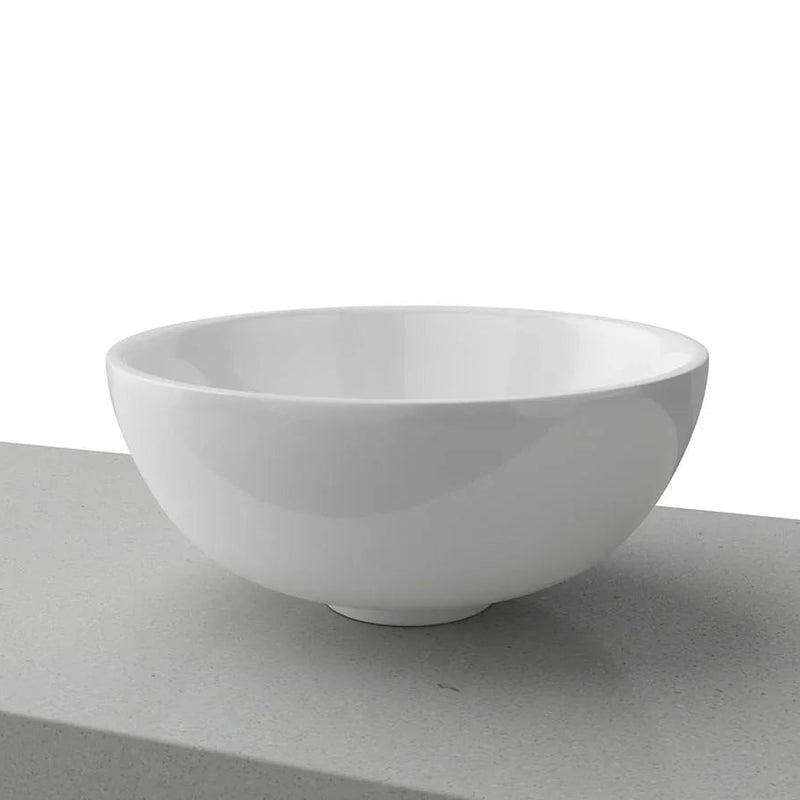 Opal Matte White Ceramic Basin 358x358x155mm