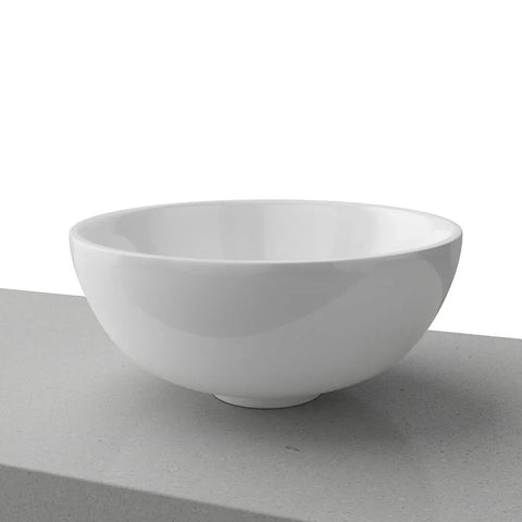 Opal Matte White Ceramic Basin 358x358x155mm