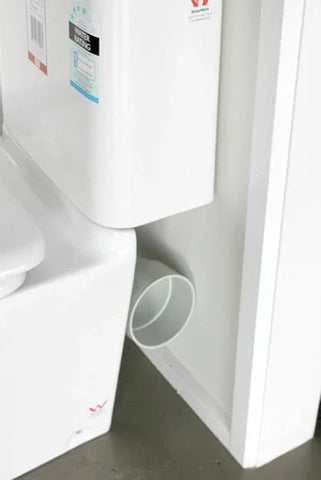 Cotto Closed Coupled Skew Pan Connection Toilet Suite with Soft Close Seat - White (4 Star)