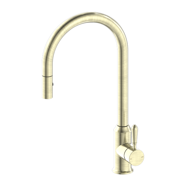 York Kitchen / Laundry Sink Mixer with Pullout and Veggie Spray - Various Colours