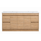 BV60 Wooden Fingerpull Freestanding Vanity