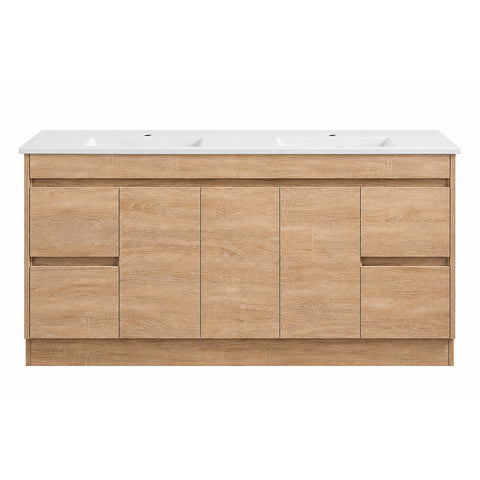 BV60 Wooden Fingerpull Freestanding Vanity - 600 / 750 / 900 / 1200 / 1500 / 1800mm