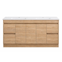 BV60 Wooden Fingerpull Freestanding Vanity - 600 / 750 / 900 / 1200 / 1500 / 1800mm