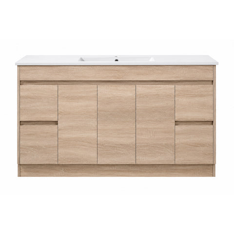 BV60 Wooden Fingerpull Freestanding Vanity - 600 / 750 / 900 / 1200 / 1500 / 1800mm