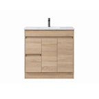 Freestanding vanity cabinet