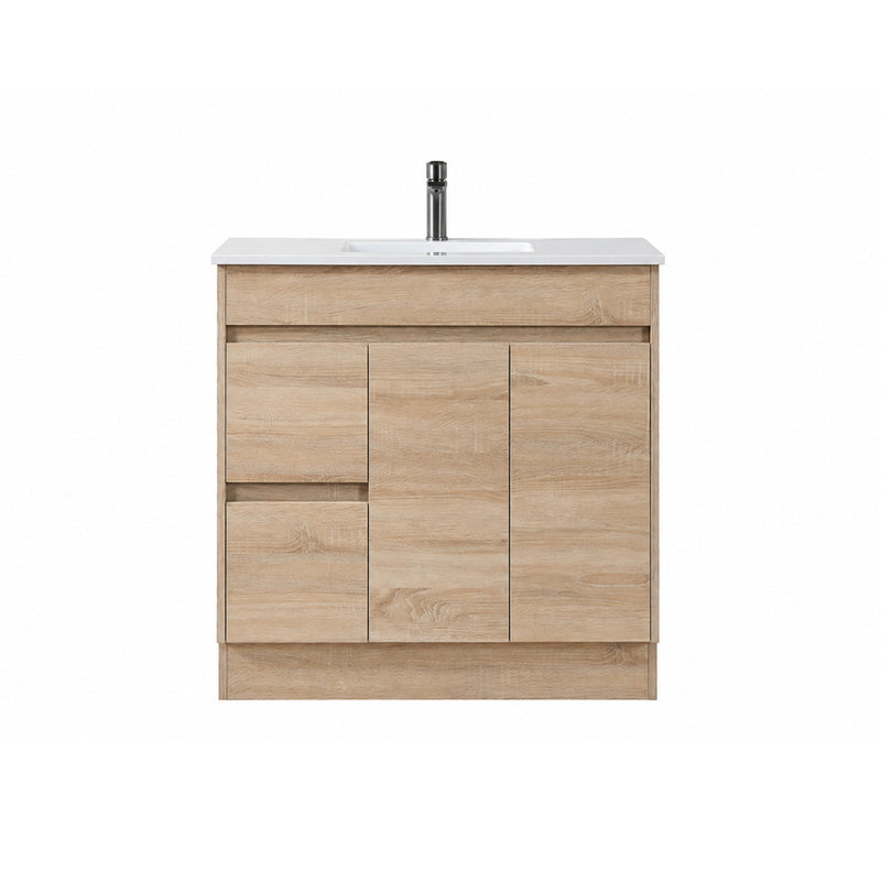 BV60 Wooden Fingerpull Freestanding Vanity - 600 / 750 / 900 / 1200 / 1500 / 1800mm