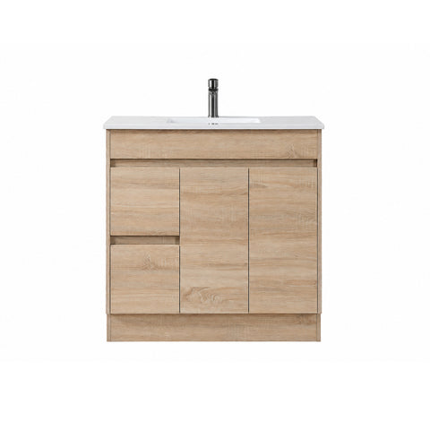 BV60 Wooden Fingerpull Freestanding Vanity - 600 / 750 / 900 / 1200 / 1500 / 1800mm
