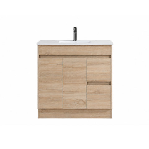 BV60 Wooden Fingerpull Freestanding Vanity - 600 / 750 / 900 / 1200 / 1500 / 1800mm