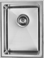 Single Bowl Drop in/Undermount Butler / Laundry Sink 340x450mm - Stainless Steel (Stock Clearance)