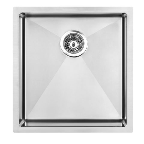 Handmade Single Bowl Kitchen Sink 450x450x250mm - Stainless Steel